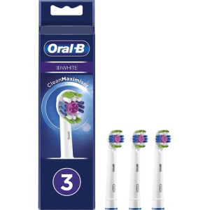 Насадки для электрических зубных щеток Oral-B Clean Maximiser 3D White Whitening Action, 3 шт.