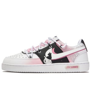 Кроссовки Nike Court Vision 1 Skateboarding Shoes Men Low-top Pink/white, цвет Lotus Color