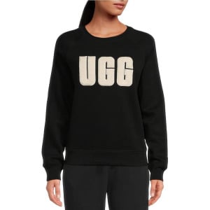 Толстовка для отдыха UGG Madeline Fuzzy Logo с длинными рукавами, мультиколор