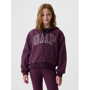 Детская толстовка с логотипом Gap, фиолетовый