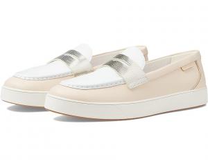 Лоферы Cole Haan Nantucket 2.0 Penny Loafer, цвет Bleached Tan/Optic White Leather