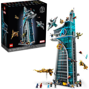 Пластиковый конструктор Marvel 76269 башня мстителей (5201 штука) Lego