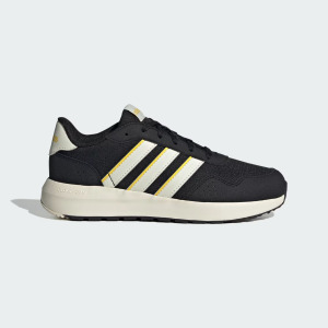 Обувь для бега в стиле 60-х годов для детей Adidas, цвет Core Black/Off White/Utility Yellow