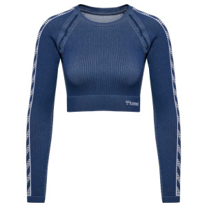 Футболка с длинным рукавом Hummel Blaze Seamless, синий