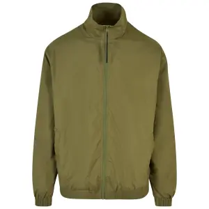 Куртка тренировочная URBAN CLASSICS " Urban Classics Men's Wide Track Jacket" (1 шт.), без капюшона, оливковый