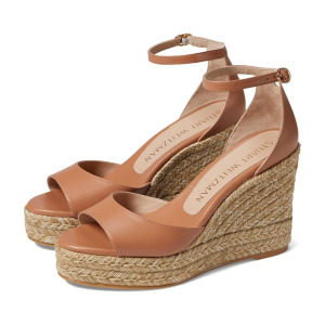 Туфли Stuart Weitzman Nudistcurve Espadrille Wedge, цвет Tan 1