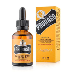 Olio Cure для бороды с деревом и специями 30 мл Proraso