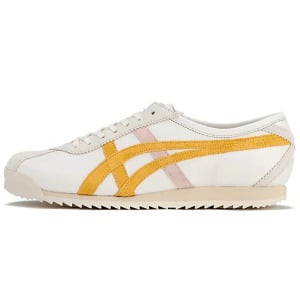 Кроссовки женские Limber Running Shoes Low-top White/Yellow Onitsuka Tiger