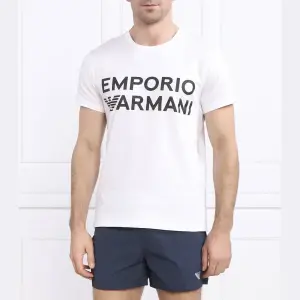 Футболка стандартного кроя Emporio Armani, белый