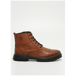 Кожаные светло-коричневые мужские ботинки F By Fabrika