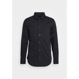 Классическая рубашка Camicia Emporio Armani, цвет blu navy