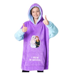 Пончо Oversize Frozen Disney, мультиколор