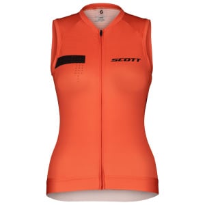 Велосипедный трикотаж Scott Women's RC Pro W/O Sleeve, цвет Astro Red/Black