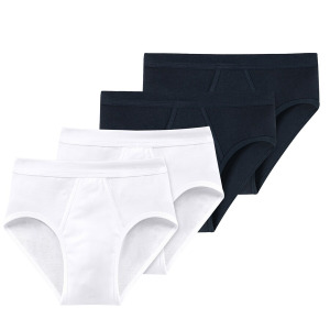 Трусы SCHIESSER Panty, цвет Dark blue/White