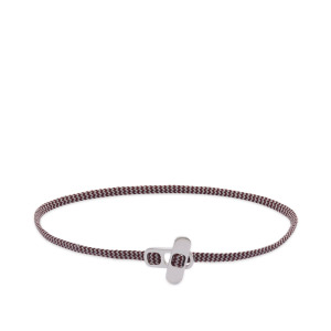 Браслет Miansai Miansai Metric 2.5Mm Rope Bracelet, цвет Red & Grey