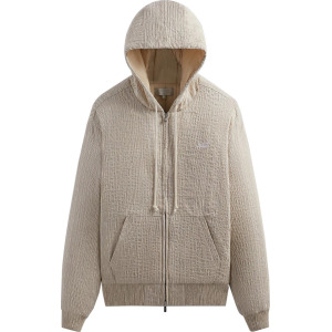 Худи Kith Slub Boucle Sierra Zip 'Canvas', кремовый