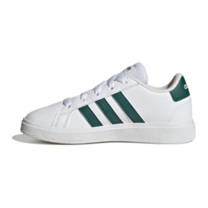 Кроссовки adidas Grand Court Cloud White Collegiate Green GS, белый