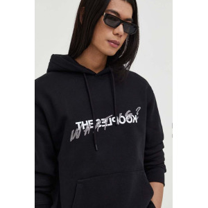 Хлопковая толстовка The Kooples, черный