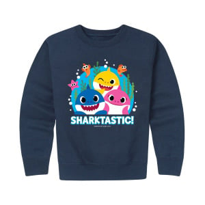 Флисовая толстовка с рисунком Sharktastic для мальчиков 8–20 лет Licensed Character