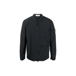 Куртка Stone Island с внешним карманом, черный