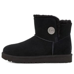 Зимние ботинки mini bailey snaps Ugg, черный