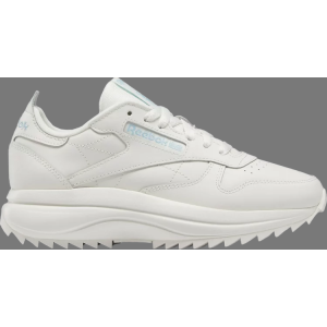 Кроссовки wmns classic leather sp extra 'chalk blue pearl' Reebok, пломбир