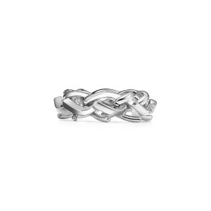 Кольцо Tiffany & Co. Link, серебро