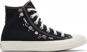 Converse all star with online flowers
