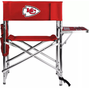 Picnic Time Kansas City Chiefs Красный стул со столом