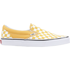 Кеды Vans Classic Slip On Ochre Checkerboard, желтый