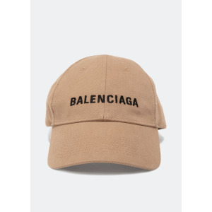 Кепка BALENCIAGA Classic baseball cap, бежевый