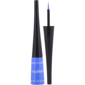 Wet n Wild, Жидкая подводка для глаз MegaLiner, цвет Voltage Blue, 3,5 мл