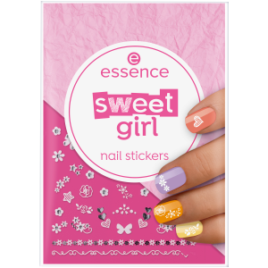Essence Sweet Girl наклейки для нейл-арта, 44 шт/1 упаковка