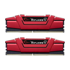 Оперативная память G.SKILL Ripjaws V, 16 Гб DDR4 (2x8 Гб), 3000 МГц, CL16, F4-3000C16D-16GVRB, красный