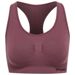 Бесшовный спортивный топ Hummel Shaping, фиолетовый