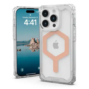 Чехол UAG Plyo для iPhone 15 Pro, MagSafe Charging, Ice/Rose Gold