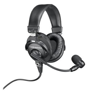 Мониторные наушники Audio-Technica BPHS1 для вещания с микрофоном, черный