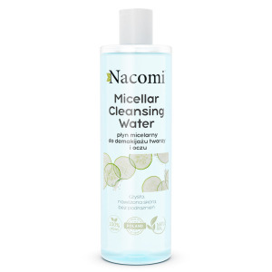 Nacomi Micellar Cleansing Water мицеллярная жидкость для снятия макияжа с лица и глаз 400мл