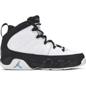 Кроссовки Air Jordan 9 Retro PS University Blue, белый