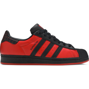 Кроссовки Adidas Marvel x Playstation x Superstar 'Spider-Man: Miles Morales', красный