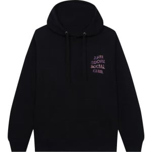 Худи Anti Social Social Club Layer Lock Black Hoodie 'Black', черный