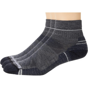 Легкие подушечки для щиколотки Performance Hike, 3 шт. Smartwool, цвет Medium Gray