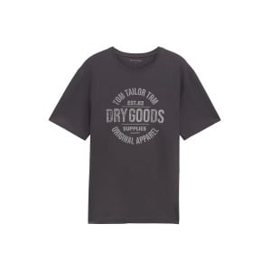 Футболка TOM TAILOR, цвет Light grey/Dark grey