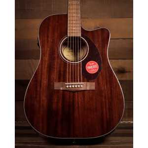 Акустическая гитара Fender CD-140SCE, Walnut FB, All-Mahogany with Case