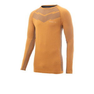 Спортивный топ Higher State Seamfree Long Sleeve Running, оранжевый