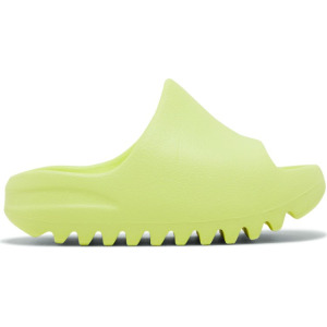 Сандалии Adidas Yeezy Slide Kids 'Glow Green' 2022, зеленый