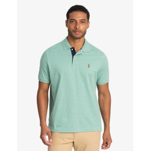 Футболка поло U.S. Polo Assn. Multi Color Logo Interlock, светло-зеленый