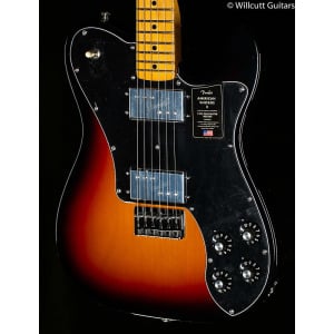 Fender American Vintage II 1975 Telecaster Deluxe 3-Color Sunburst (603) Fender American II Telecaster Deluxe (603)