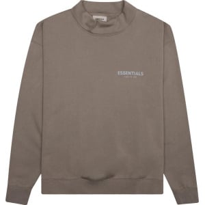 Пуловер Fear of God Essentials Pullover Mockneck 'Taupe', загар