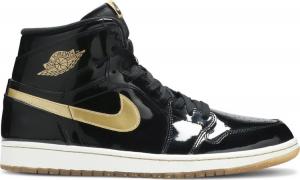 Jordan 1 retro high best sale og black and gold